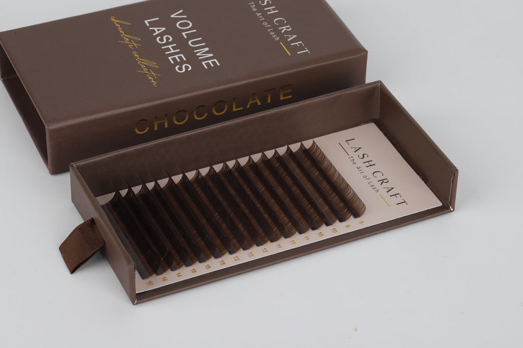 Brown Volume Lashes | Chocolate