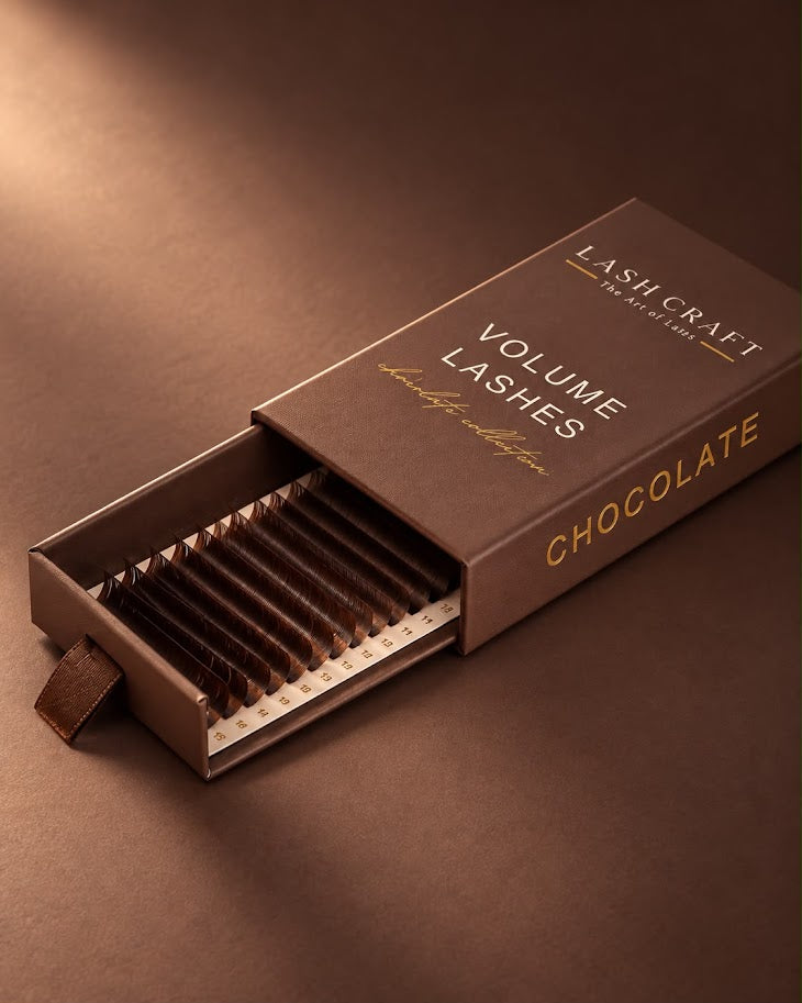 Brown Volume Lashes | Chocolate